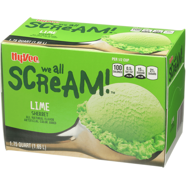 332 ライムシャーベット【Lime Sherbet】 Kroger® Deluxe Low Fat Lime Sherbet, 48 fl oz - Ralphs