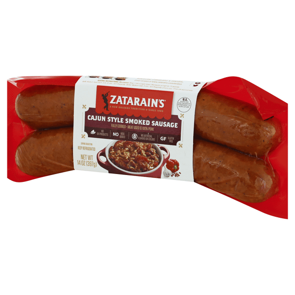 Zatarain's Sausage, Cajun Style Smoked | Hy-Vee Aisles