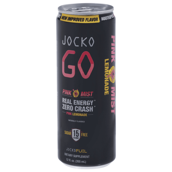 Pink Jocko Jocko Go Pink Mist Pink Lemonade 12 fl oz | Hy-Vee Aisles Online ...