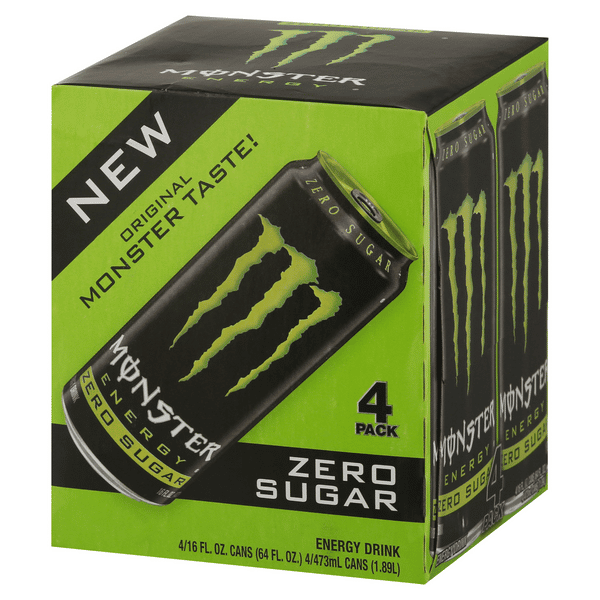 Monster Energy Drink, Zero Sugar, Sugar Free Energy Drink