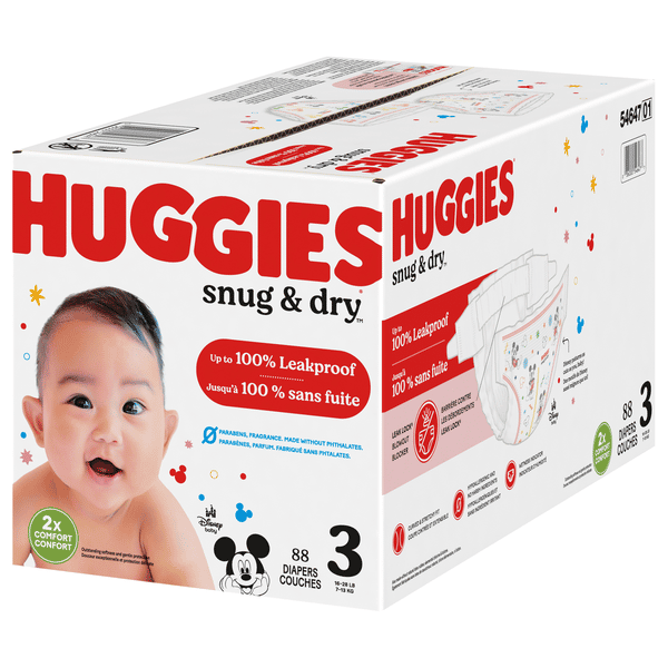 Huggies Snug Dry Diapers, Disney Baby, (16-28 Lb) Hy-Vee