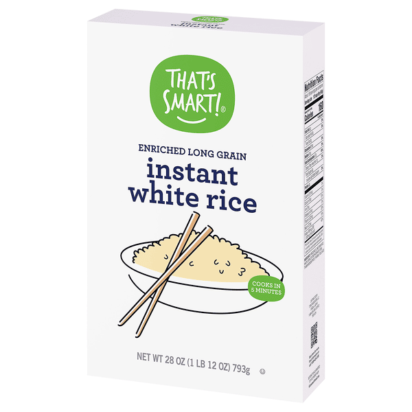 That's Smart! Enriched Long Grain Instant White Rice 28 oz | Hy-Vee ...