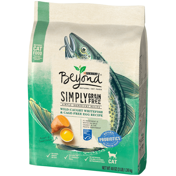 Purina Beyond Grain Free Ocean Whitefish Egg Recipe Cat Food