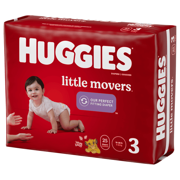 Huggies Little Movers Diapers Size Hy-Vee Aisles Online