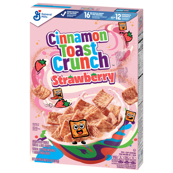 General Mills Strawberry Cinnamon Toast Crunch Cereal | Hy