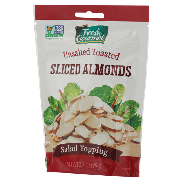 Fresh Gourmet Unsalted Toasted Sliced Almonds | Hy-Vee