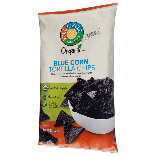 悟空の THXE# cbp CBD crdh crdp crd CBN Full Circle Organic Blue Corn Tortilla Chips | Hy-Vee Aisles