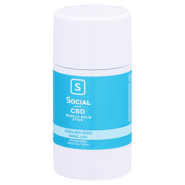 TR Groove　CBD BALM 50g Social CBD Muscle Balm Stick Cooling Mint | Hy-Vee Aisles