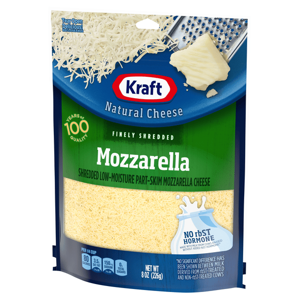 Kraft Finely Shredded Mozzarella Cheese | Hy-Vee Aisles