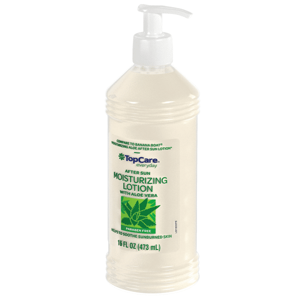 TopCare After Sun Moisturizing Lotion with Aloe Vera | Hy