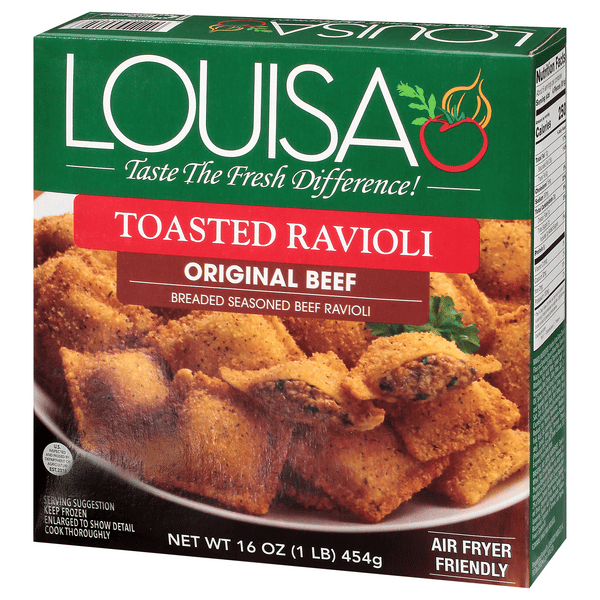 Louisa Toasted Original Beef Ravioli | Hy-Vee Aisles Online Grocery ...