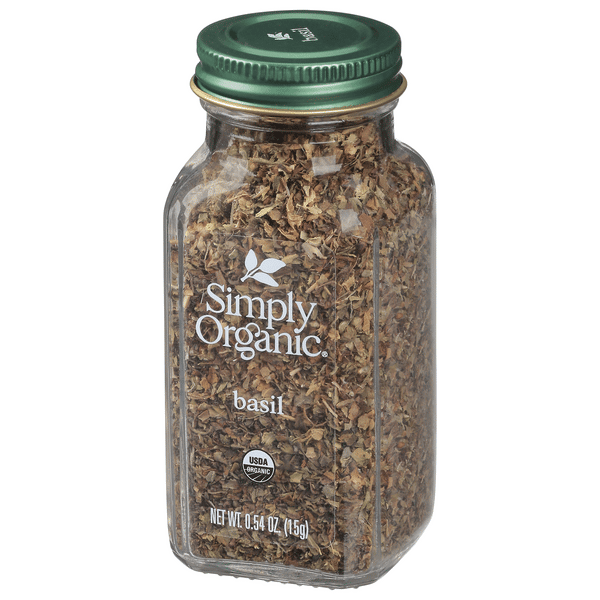 Simply Organic Basil 0.54 oz | Hy-Vee Aisles Online Grocery Shopping