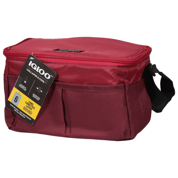 Igloo Collapse Cool Cooler, Scooter/Zinfadel, Can Hy-Vee