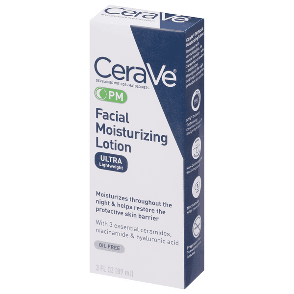 セラヴィPMローション Cerave PM lotion Amazon.com: CeraVe PM Lotion, Face Moisturizer for Night Use