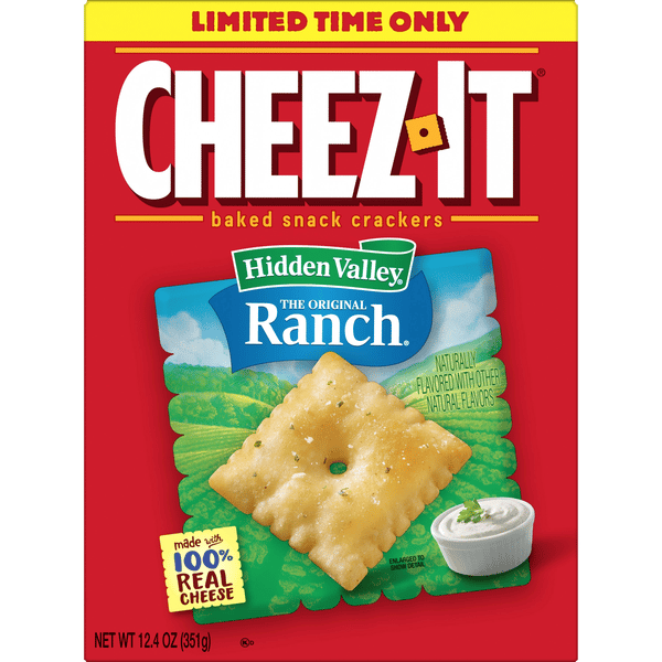 Cheez-It Snack Crackers, Ranch | Hy-Vee Aisles Online