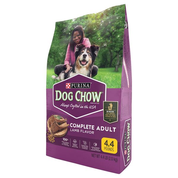 Purina Dog Chow Dog Food, Lamb Flavor, Complete Adult Hy-Vee