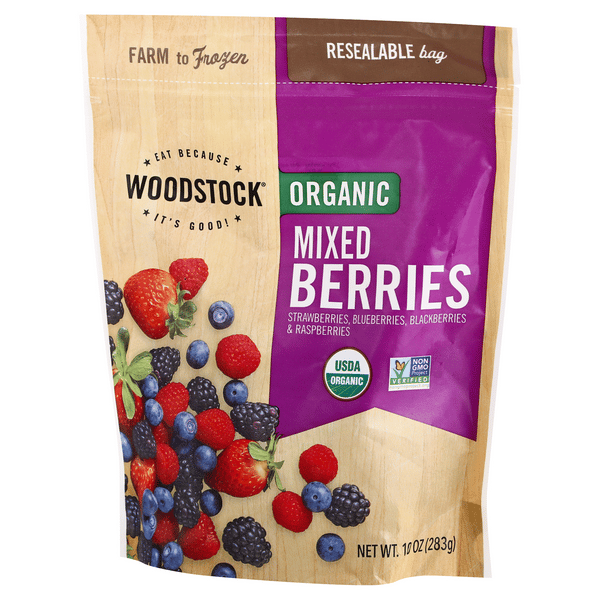 Woodstock Organic Mixed Berries 10 oz | Hy-Vee Aisles Online Grocery ...