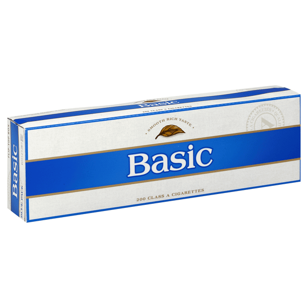 Basic Cigarettes, Blue Pack, Flip-Top Box | Hy-Vee Aisles Online ...