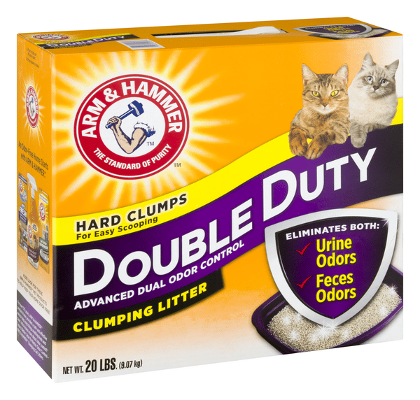 Arm & Hammer Double Duty Advanced Dual Odor Control Clumping Cat Litter ... - Advanced Odor Control Clumping Litter