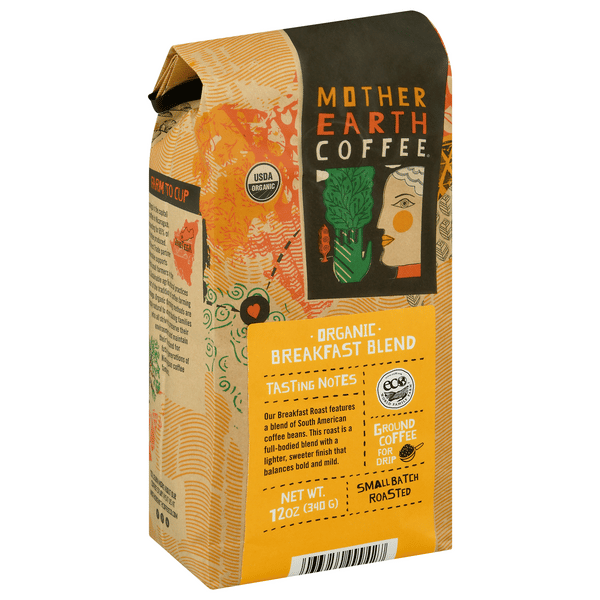 Mother Earth Organic Breakfast Blend Ground Coffee | Hy-Vee Aisles ...