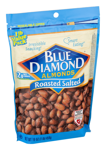 Almond’s Shop Blue Diamond Roasted Salted Almonds | Hy-Vee Aisles Online