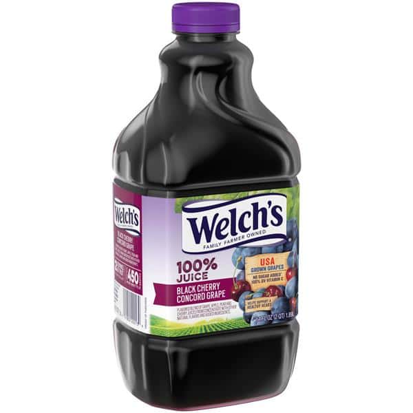 Welch's Black Cherry Concord Grape 100% Juice | Hy-Vee