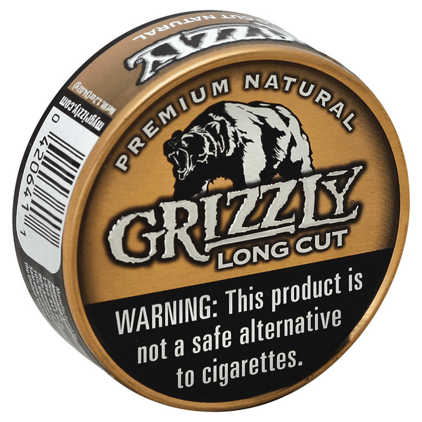 GRIZZLY LONG CUT NATURAL 5CT