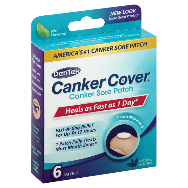 Parche Dentek Canker Cover