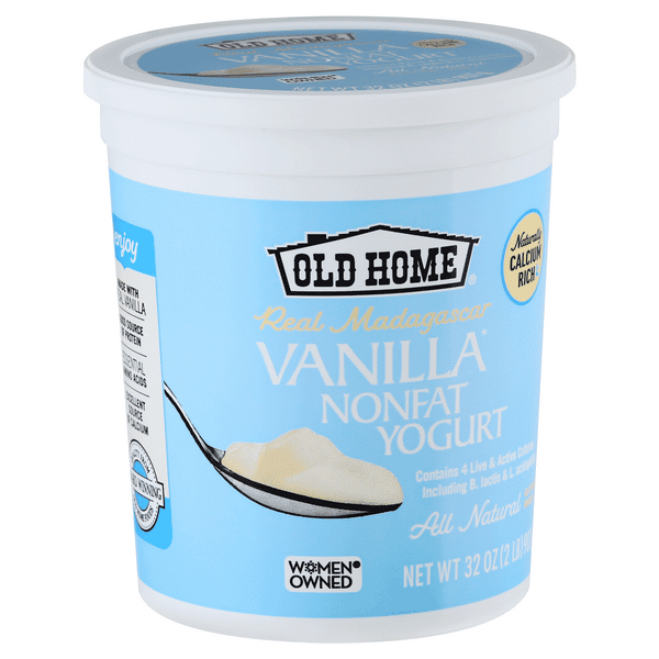 Old Home Fat Free Vanilla Nonfat Yogurt | Hy-Vee Aisles Online Grocery ...