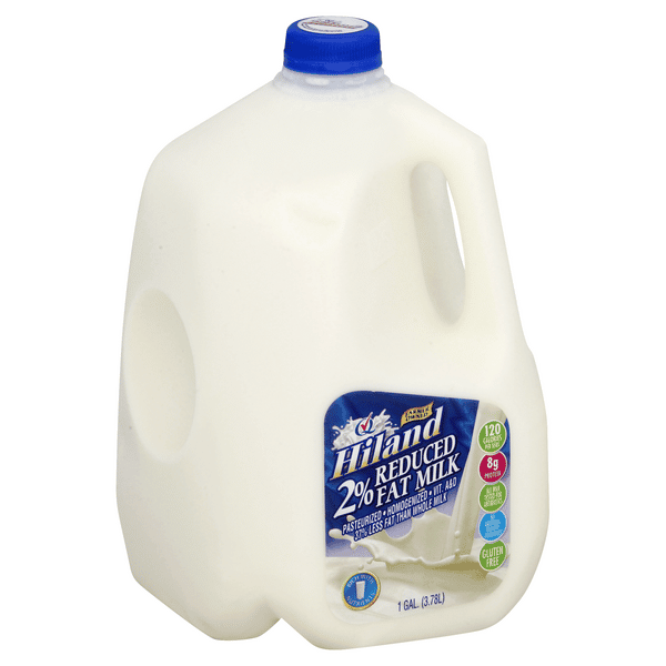 Hiland 2% Reduced Fat Milk | Hy-Vee Aisles Online Grocery