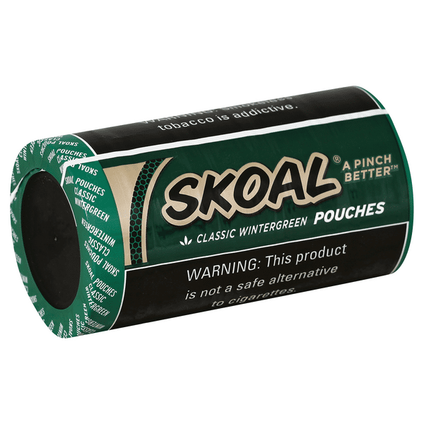 SKOAL POUCH WINTERGREEN 5CT