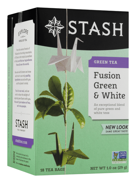 Stash Fusion Green & White Tea Bags 18 Count | Hy-Vee Aisles