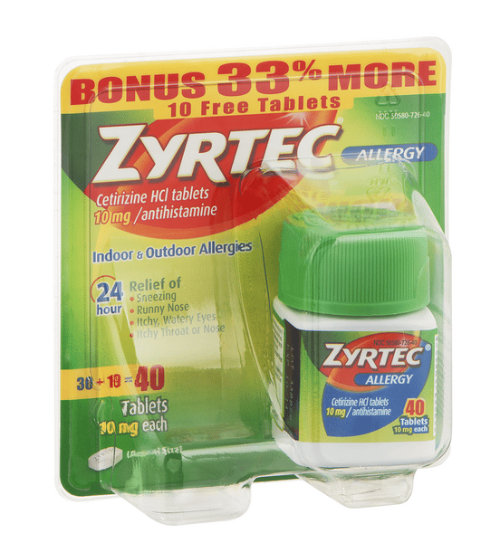 Zyrtec Otc Cost