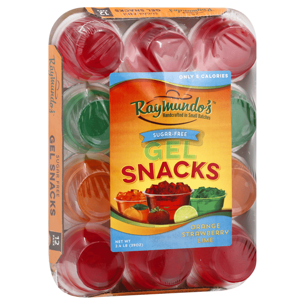 Raymundos Sugar Free Gelatin Cups, Assorted 12Ct | Hy-Vee