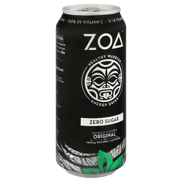Zoa Energy Drink, Zero Sugar, Original | Hy-Vee Aisles