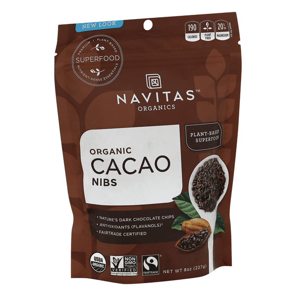 kakao 　N organic Vie Navitas Organic Raw Cacao Nibs | Hy-Vee Aisles Online