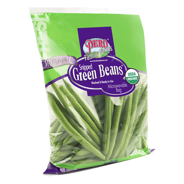 Pero Family Farms Organic Snipped Green Beans | Hy-Vee