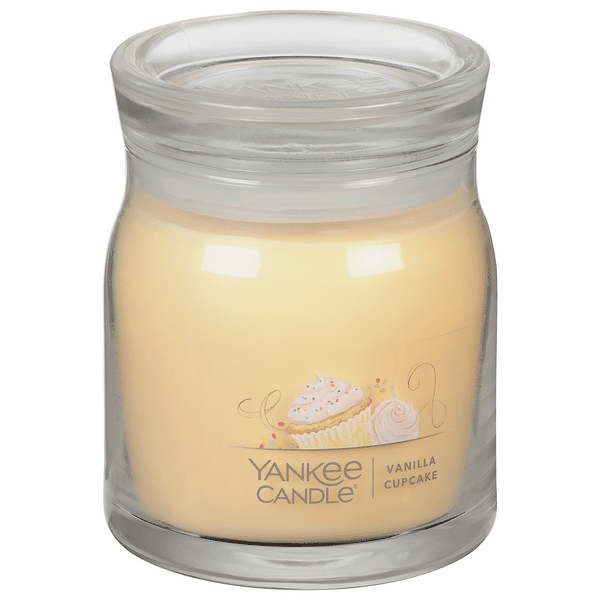 Yankee Candle Grilled Peaches & Vanilla - Candela Profumata Con Aroma Di Pesche Grigliate E Vaniglia - Foto 9