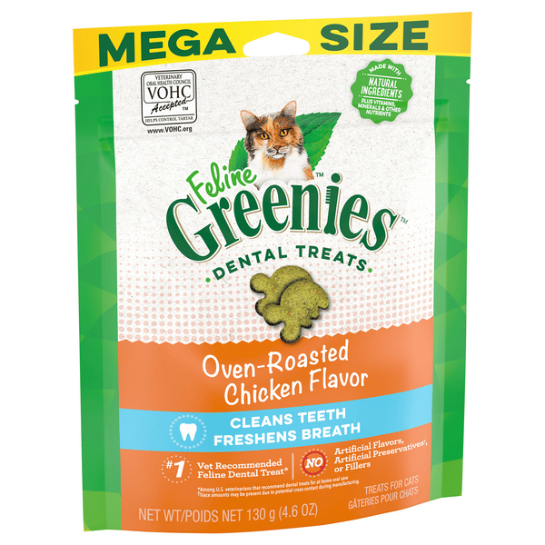 Chicken Flavor Cat Treat Pill Pockets Greenies Feline Pill Pockets