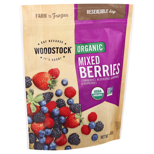 Woodstock Organic Mixed Berries 10 oz | Hy-Vee Aisles Online Grocery ...