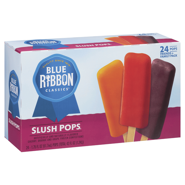 Blue Ribbon Classics Slush Pops 24-1.75 Fl. Oz. | Hy-Vee Aisles Online ...