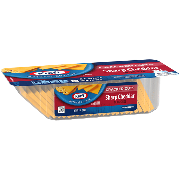 SHARP - マママ9779 Kraft Sharp Cheddar Cheese Cracker Cuts 24Ct | Hy-Vee Aisles