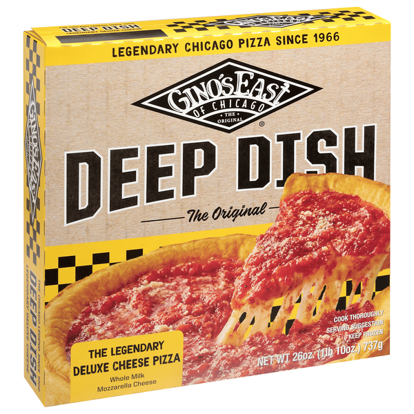 Gino's East Deep Dish Deluxe Cheese Pizza 26 oz | Hy-Vee