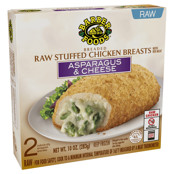 Barber Foods Barber Foods Stuffed Chicken Breasts Asparagus