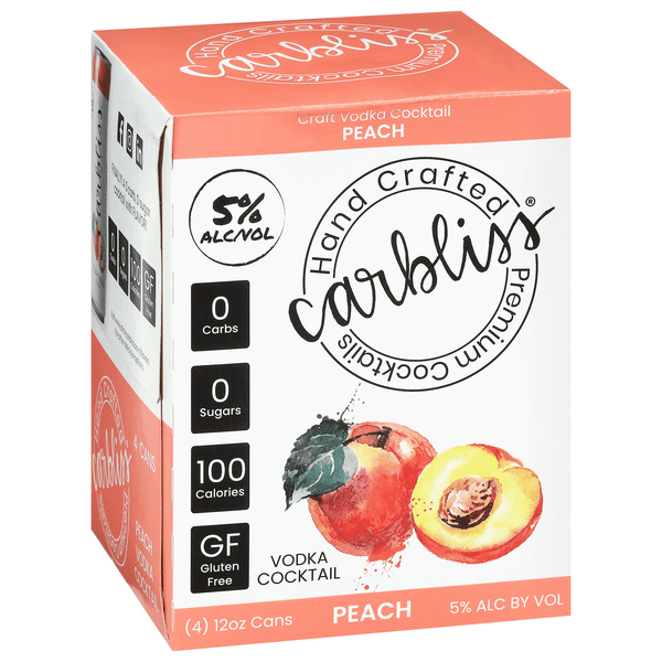 Carbliss Peach 4Pk | Hy-Vee Aisles Online Grocery Shopping