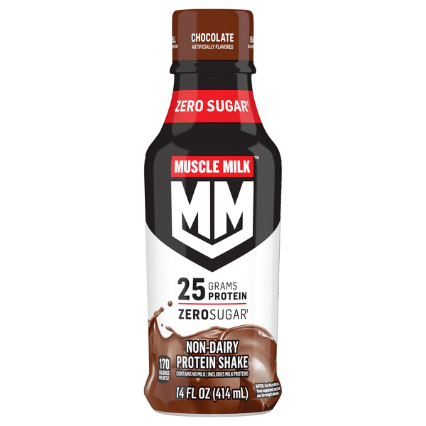 milk　マシュー Muscle Milk® Genuine Zero Sugar Non- Dairy Strawberries 'N