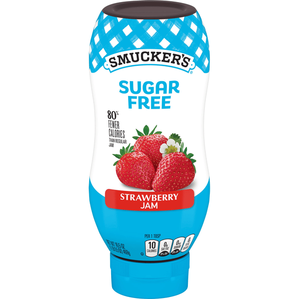 Smucker's Squeeze Sugar Free Strawberry Jam | Hy-Vee Aisles