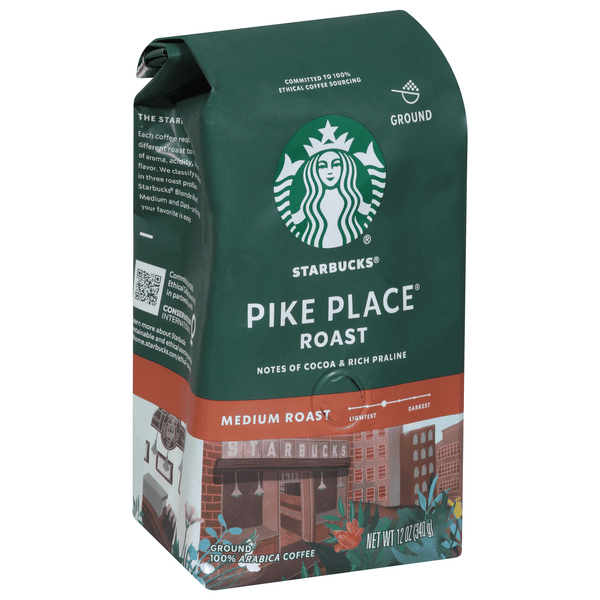 Starbucks Coffee - 【2袋】スタバ大容量Pike Place Roast 793g Starbucks Pike Place Medium Roast Ground Coffee (793 g
