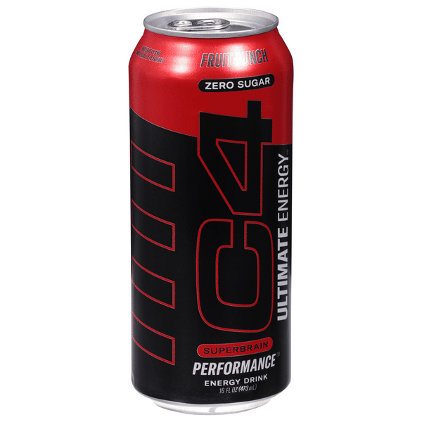 C4 Ultimate Energy Drink, Fruit Punch, Zero Sugar | Hy-Vee