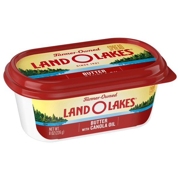OHOTORO - Leday ounce riette vegetable liter ジャンパー Land O' Lakes Spreadable Light Butter with Canola Oil | Hy